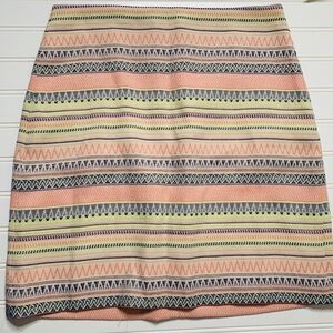 Ann Taylor loft Aztec skirt